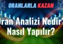 Oran analizi nedir nasıl yapılır